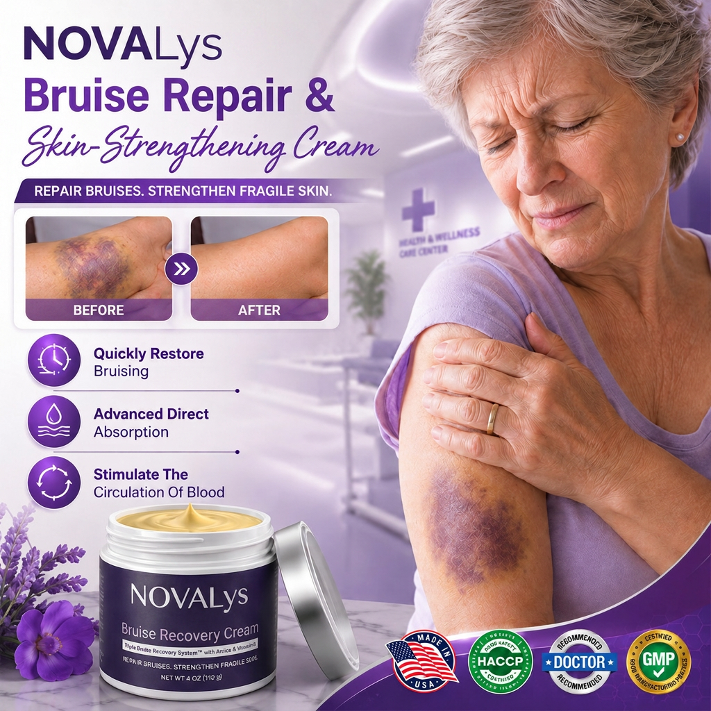 Novalys™ Bruise Repair & Skin — Strengthening Cream