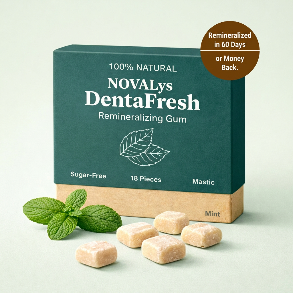 NOVALys™ DentaFresh — Remineralizing Gum