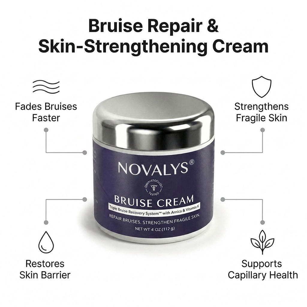Novalys™ Bruise Repair & Skin — Strengthening Cream