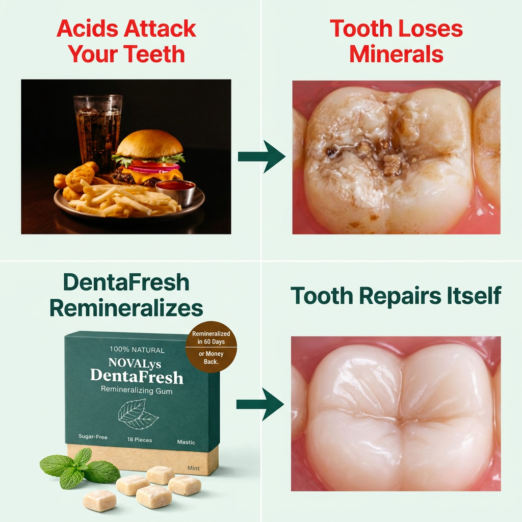 NOVALys™ DentaFresh — Remineralizing Gum