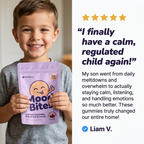 NOVALys™ MoodBites — Saffron Calm Gummies for Kids