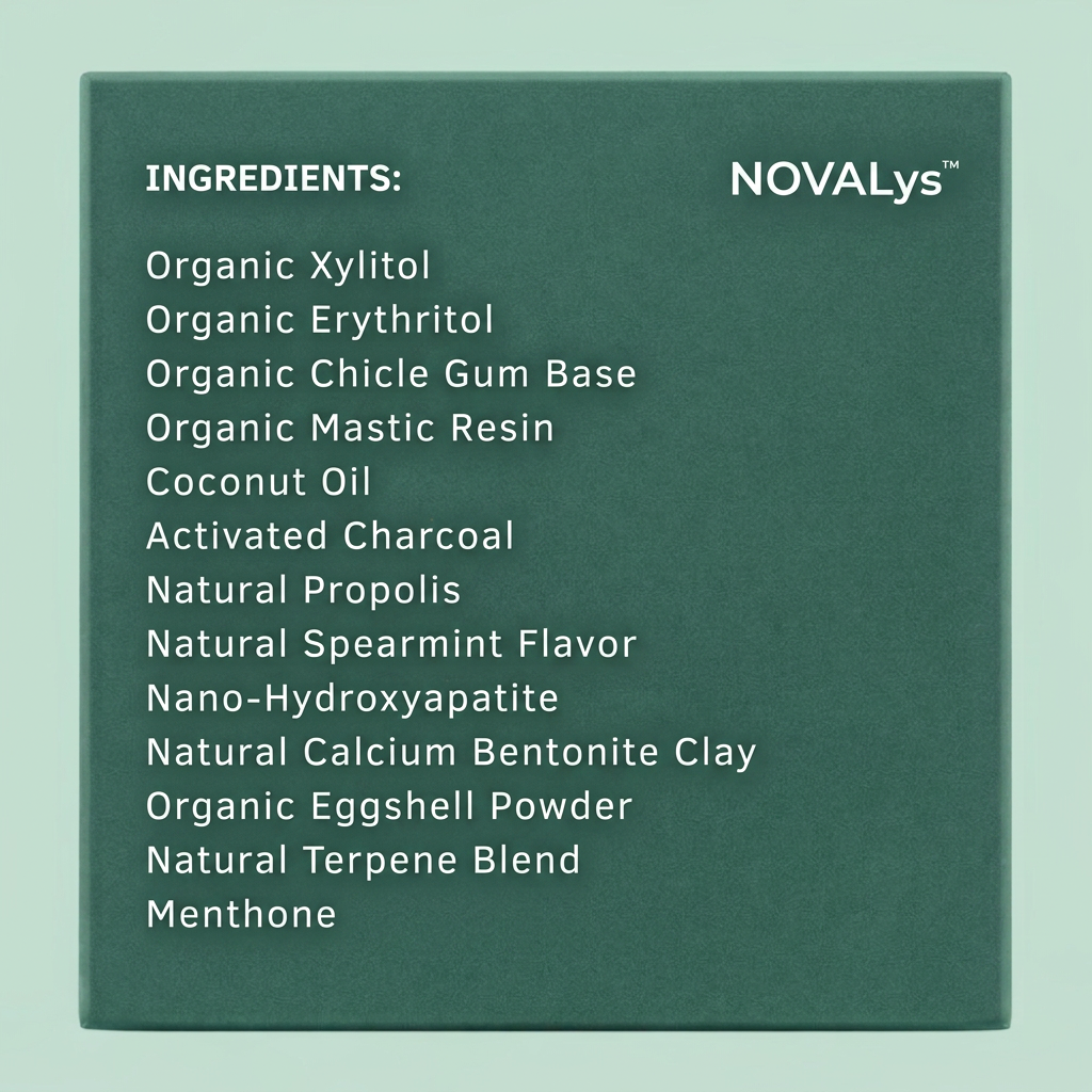 NOVALys™ DentaFresh — Remineralizing Gum