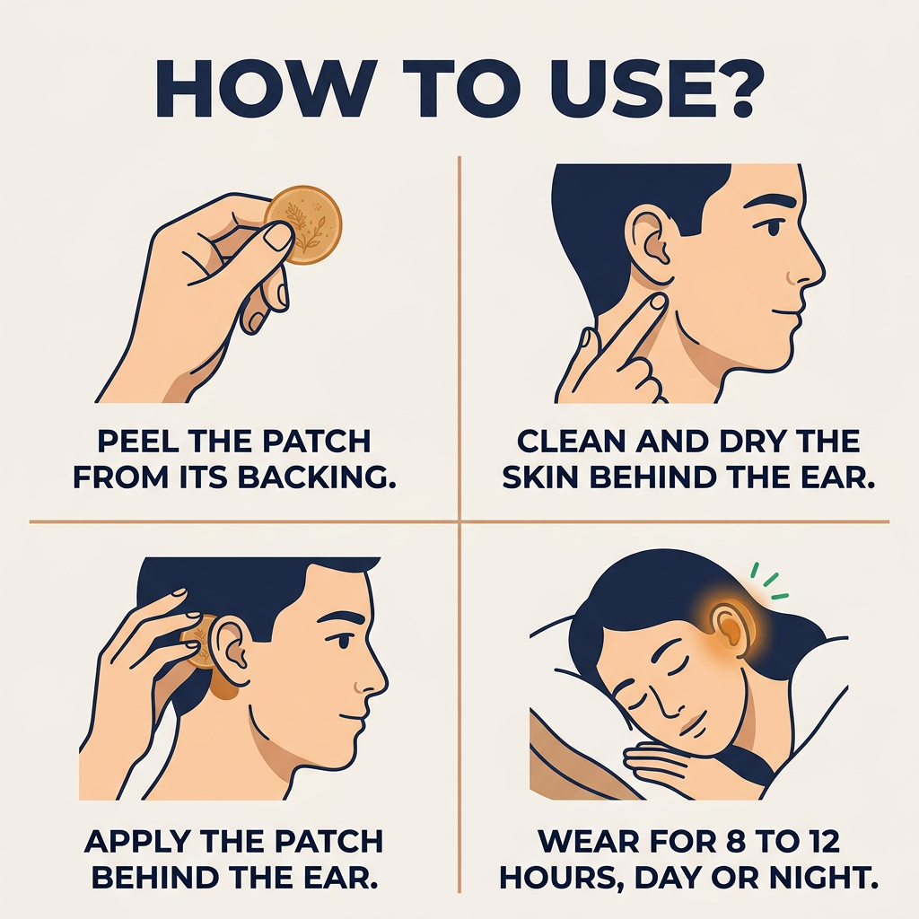 HearRelief Tinnitus Relief Patches