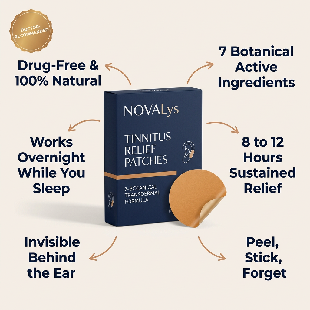 HearRelief Tinnitus Relief Patches