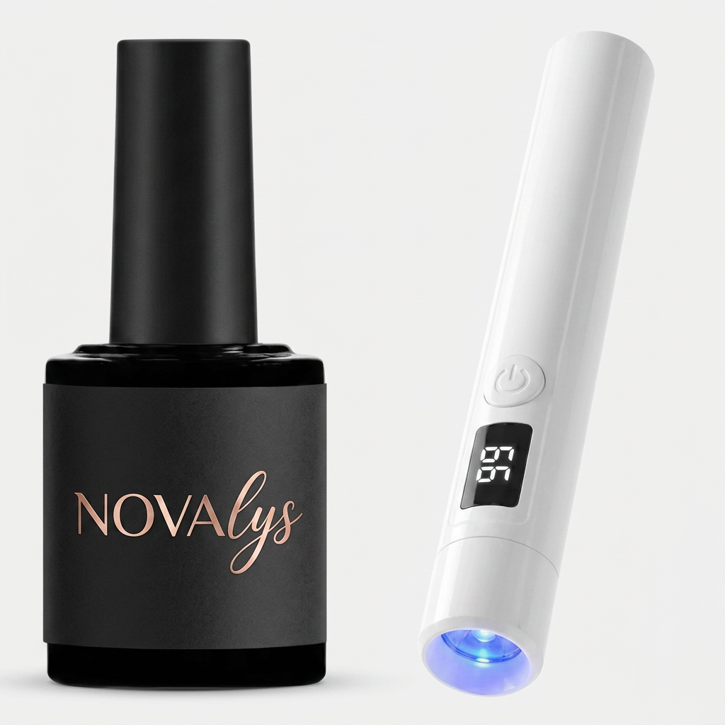 UV Top Coat + Lampe Portable UV